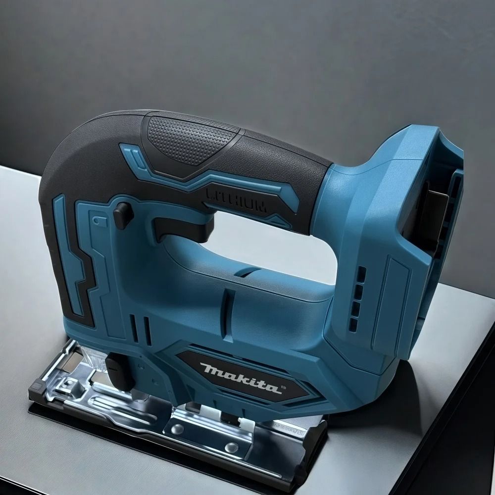 Cordless Brushless Barrel Handle Jigsaw 18V Tool Only with Adjustable Speed LED Light and Dust Blower
