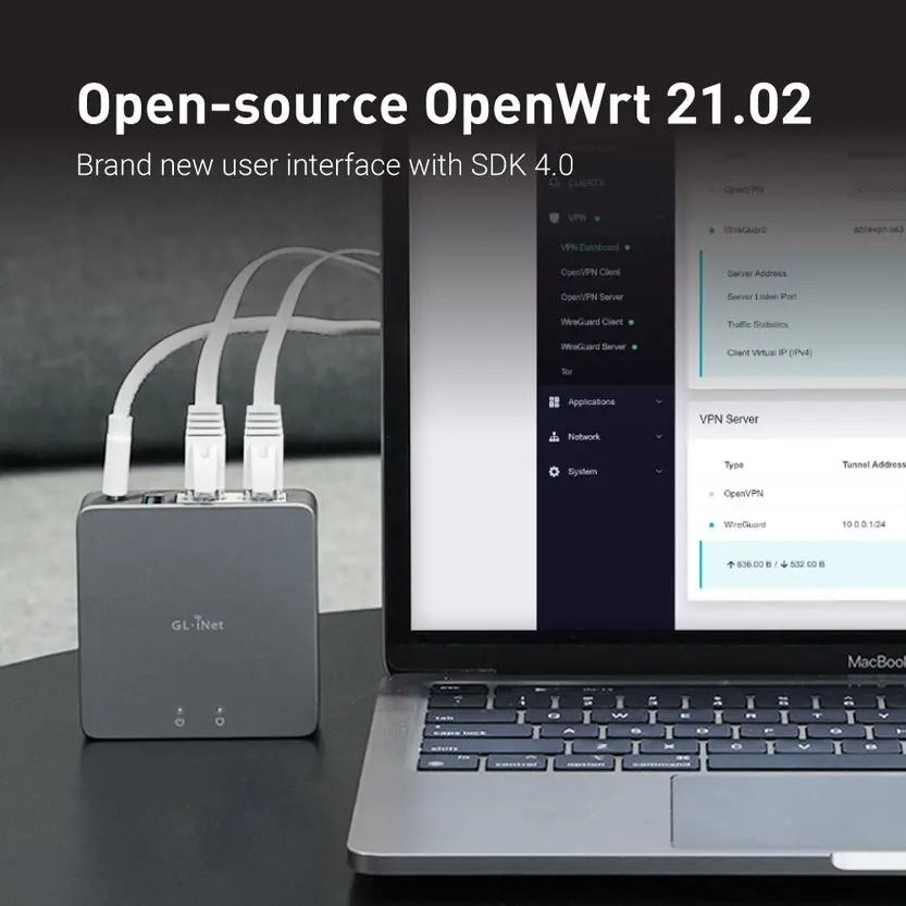 Mini VPN Security Gateway with 2.5G WAN Port for Home Office and Remote Work