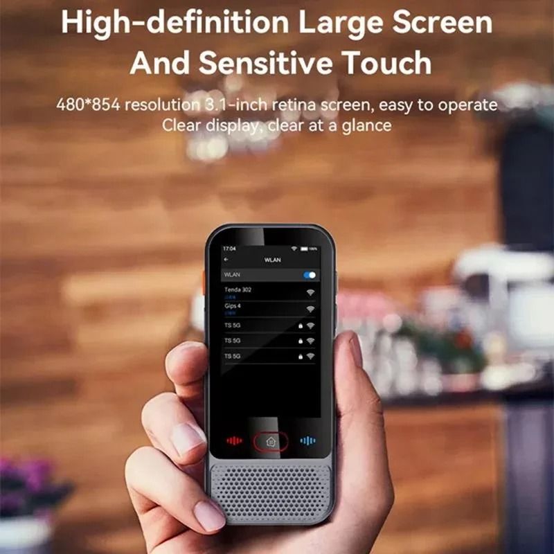 Smart Voice Translator Device With 139 Online Languages And Offline Translation For Business And Tr 2