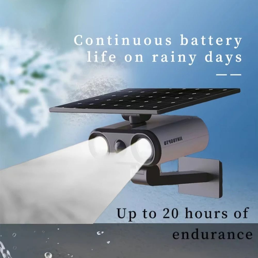 Outdoor Solar Motion Sensor Light With Waterproof IP65 And MultiColor LED Options 2