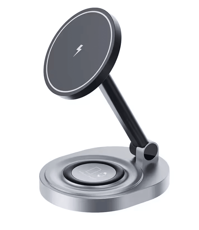 MagCharge Pro 3 In 1 Magnetic Wireless Charger Stand For IPhone And Apple Devices 4