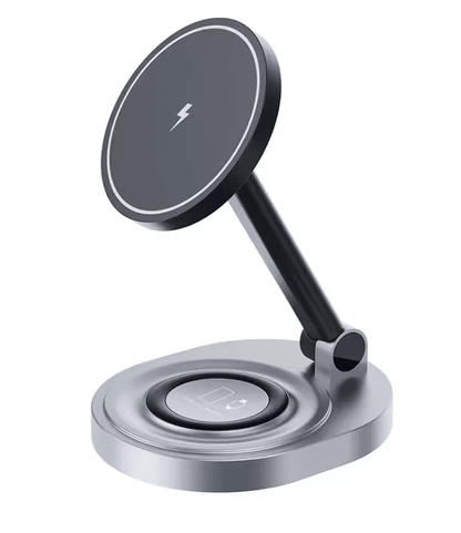 MagCharge Pro 3 In 1 Magnetic Wireless Charger Stand For IPhone And Apple Devices 4