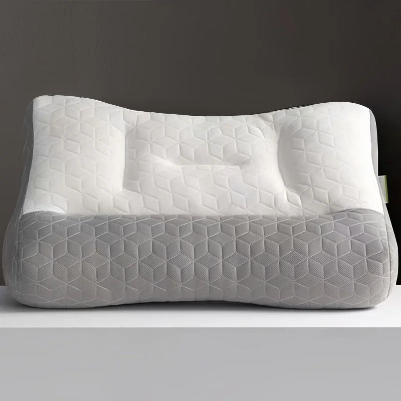Orthopedic Cervical Pillow Natural Rubber Neck Support For Restful Sleep 6