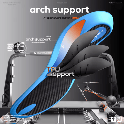Mcgola Carbon Fiber Basketball Insoles With Arch Support And High Rebound 2