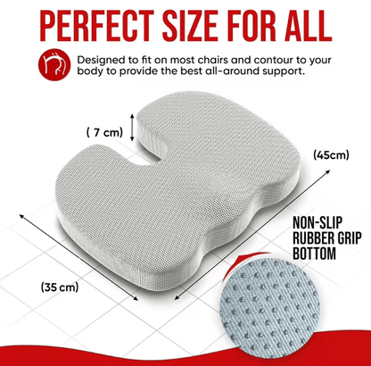 Ergonomic Memory Foam Seat Cushion For Office And Home Comfort 1