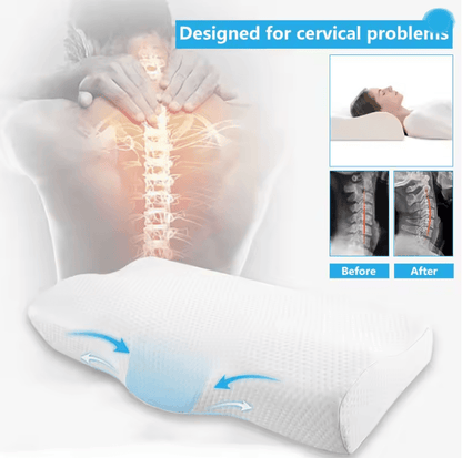 Orthopedic Memory Foam Cervical Pillow for Neck and Shoulder Support