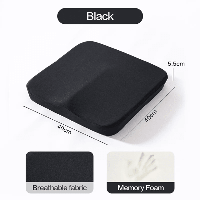 Ergonomic Memory Foam Seat Cushion For Tailbone And Office Comfort 3