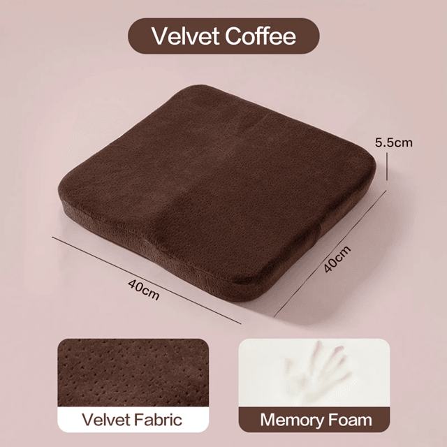 Ergonomic Memory Foam Seat Cushion For Tailbone And Office Comfort 4