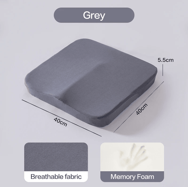 Ergonomic Memory Foam Seat Cushion For Tailbone And Office Comfort 6