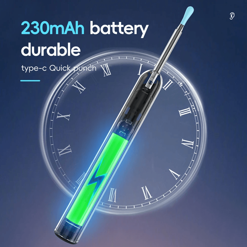Smart Visual Ear Cleaner With 1080P Camera And LED Lights 2