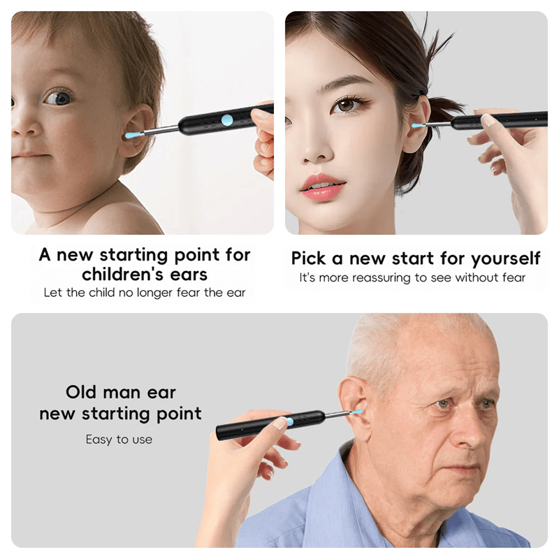 Smart Visual Ear Cleaner With 1080P Camera And LED Lights 4