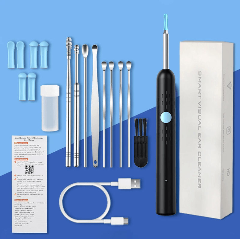Smart Visual Ear Cleaner With 1080P Camera And LED Lights 6