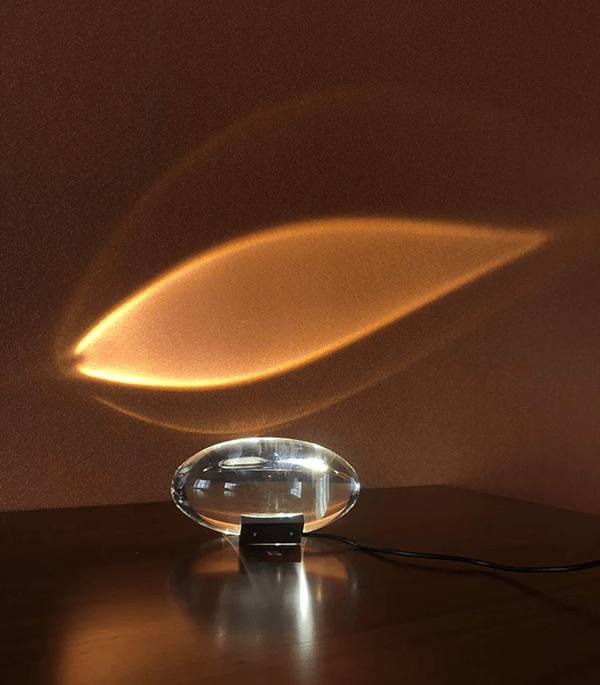 Italian Designer Crystal LED Table Lamp Egg Shaped Night Light 2