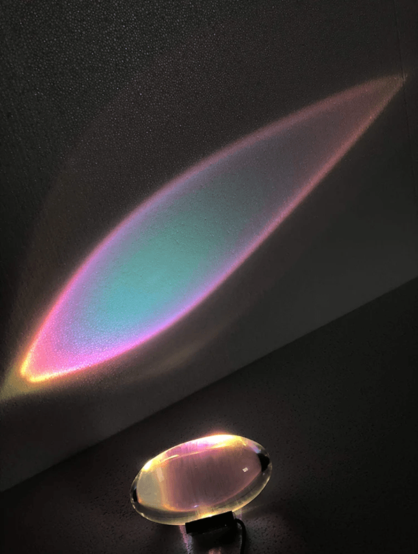 Italian Designer Crystal LED Table Lamp Egg Shaped Night Light 3