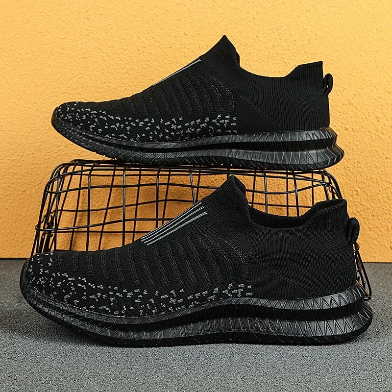 Men Casual Slip On Walking Shoes Lightweight Outdoor Sneakers 3