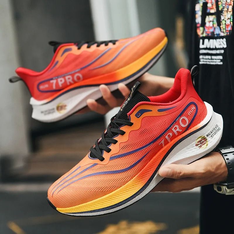 Men Running Shoes Lightweight Carbon Plate Sports Sneakers 4
