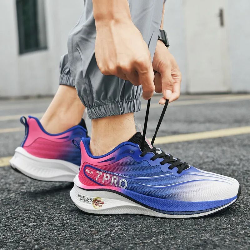 Men Running Shoes Lightweight Carbon Plate Sports Sneakers 5