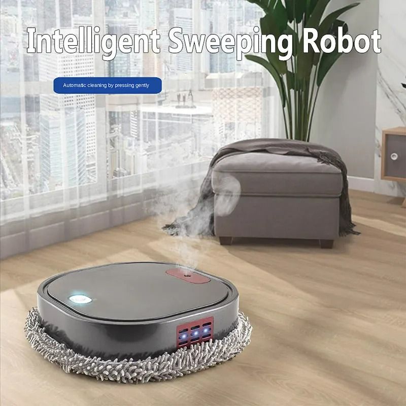 Intelligent 3 in 1 Robot Vacuum Cleaner with Spray Mopping