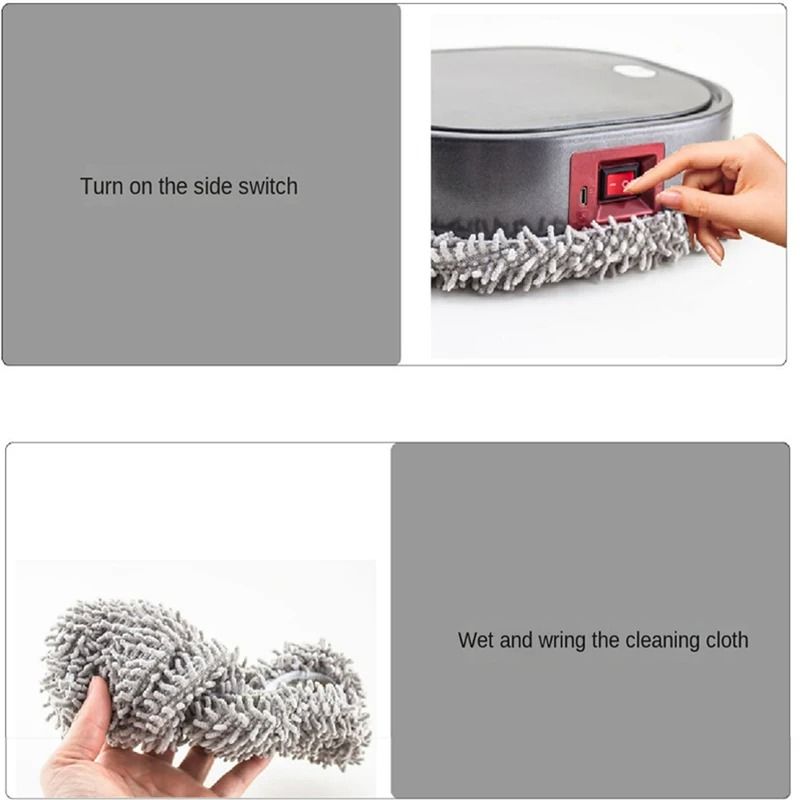 Intelligent 3 In 1 Robot Vacuum Cleaner With Spray Mopping 5