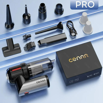 High Pressure Cordless Car Vacuum Cleaner With HEPA Options 12