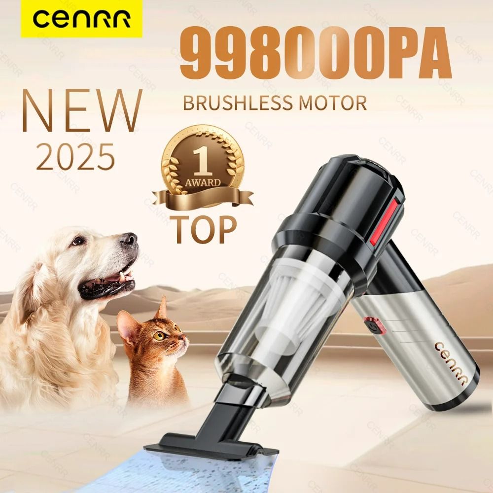 High Pressure Cordless Car Vacuum Cleaner With HEPA Options 1