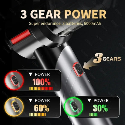High Pressure Cordless Car Vacuum Cleaner With HEPA Options 4
