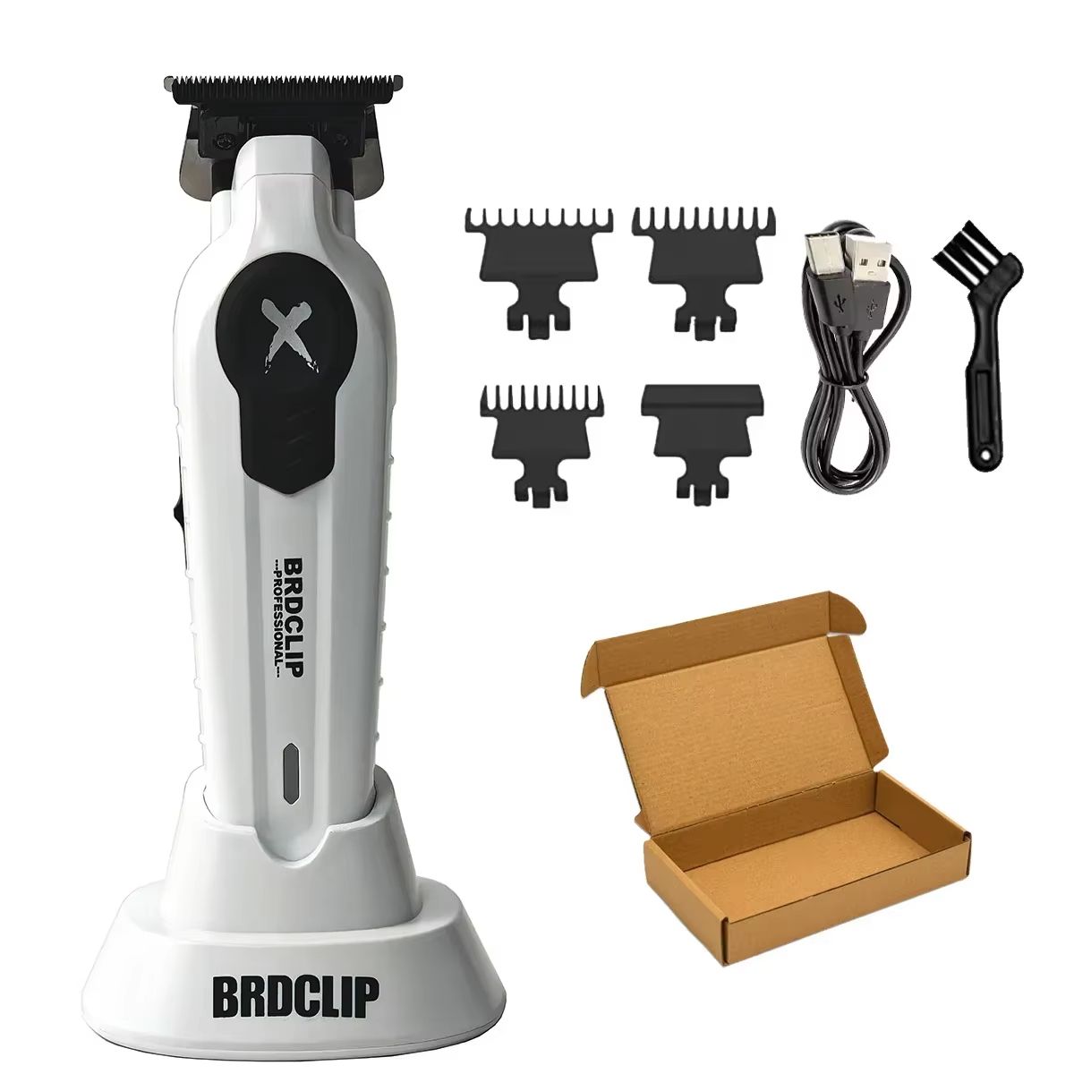 BRDCLIP FA1T Professional Hair Trimmer  Precision Electric Clipper With Carving Blade Gradient Fini 12