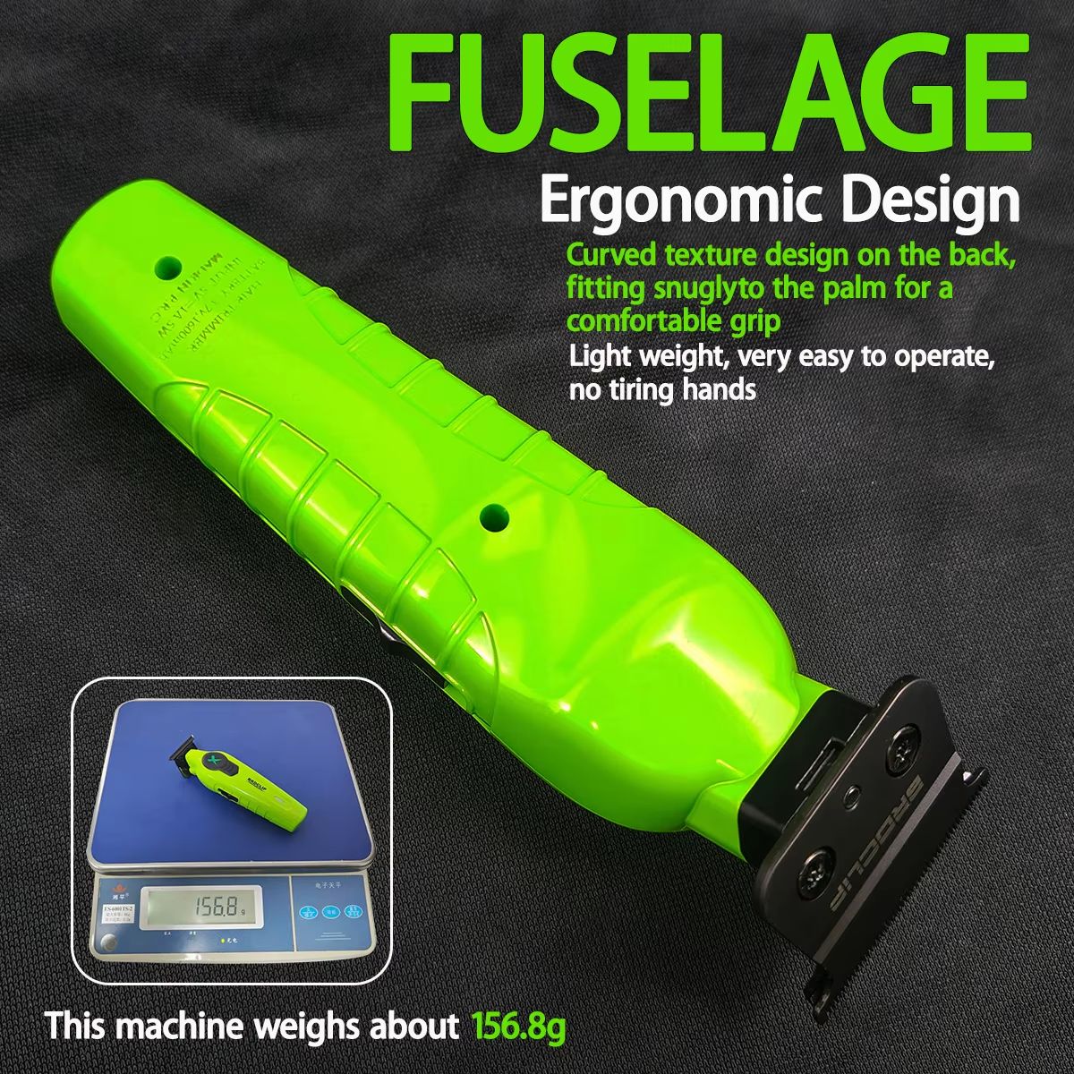 BRDCLIP FA1T Professional Hair Trimmer  Precision Electric Clipper With Carving Blade Gradient Fini 3