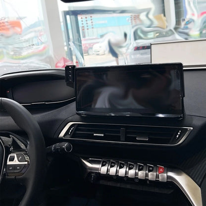 Magnetic Car Phone Mount With Wireless Charging And Fixed Base For 10 Inch Screen 2