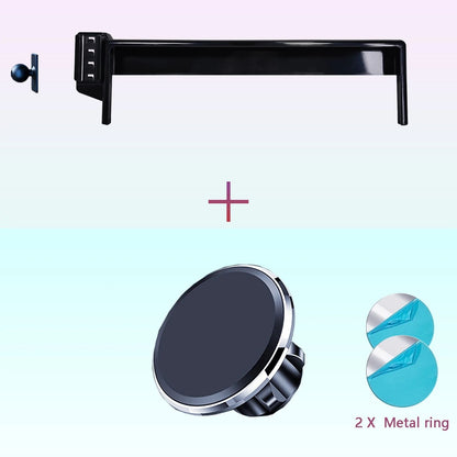 Magnetic Car Phone Mount With Wireless Charging And Fixed Base For 10 Inch Screen 7