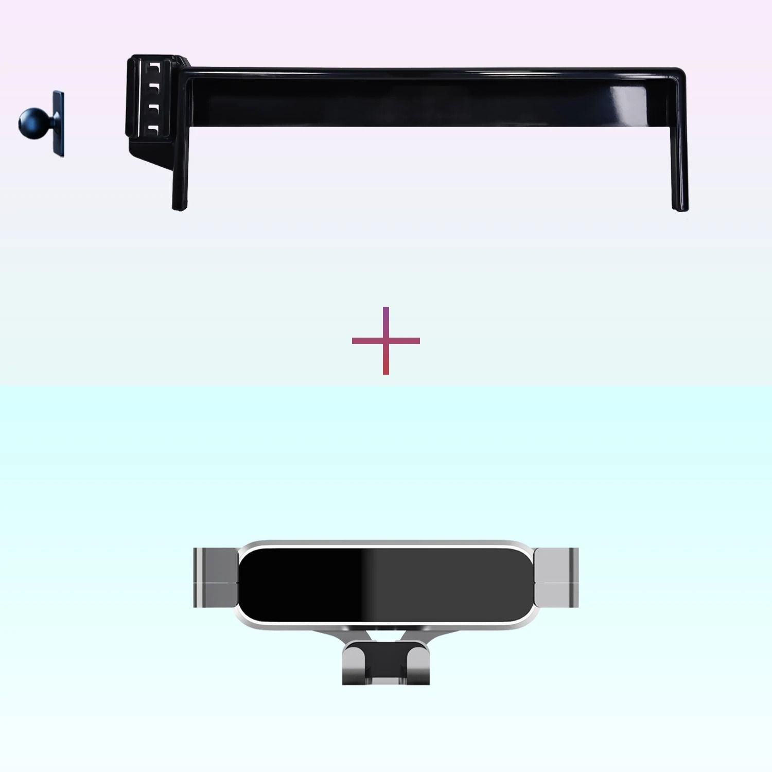 Magnetic Car Phone Mount With Wireless Charging And Fixed Base For 10 Inch Screen 8
