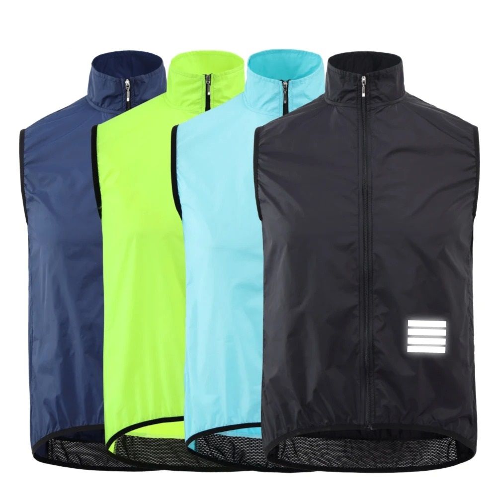 Lightweight Windproof Cycling Vest for Men Outdoor MTB Sports
