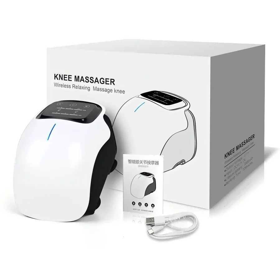 Cordless Knee Massager With Vibration Heat Joint Relaxation Therapy 5