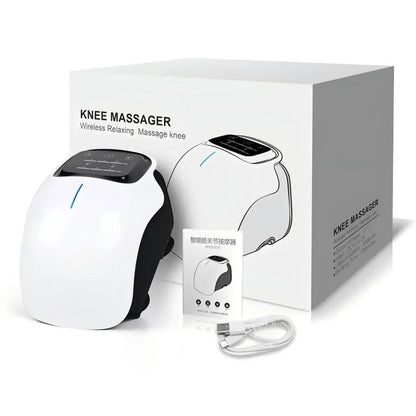 Cordless Knee Massager With Vibration Heat Joint Relaxation Therapy 6