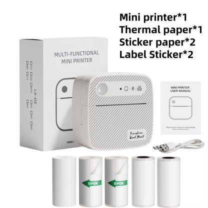 DOLEWA B3 Portable Mini Printer  Wireless Bluetooth Inkless Sticker  Label Maker For Office School  11