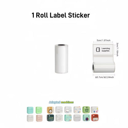 DOLEWA B3 Portable Mini Printer  Wireless Bluetooth Inkless Sticker  Label Maker For Office School  6