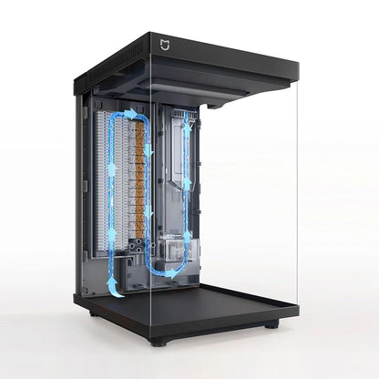 Smart Desktop Fish Tank With Remote Feeding And Lighting 2