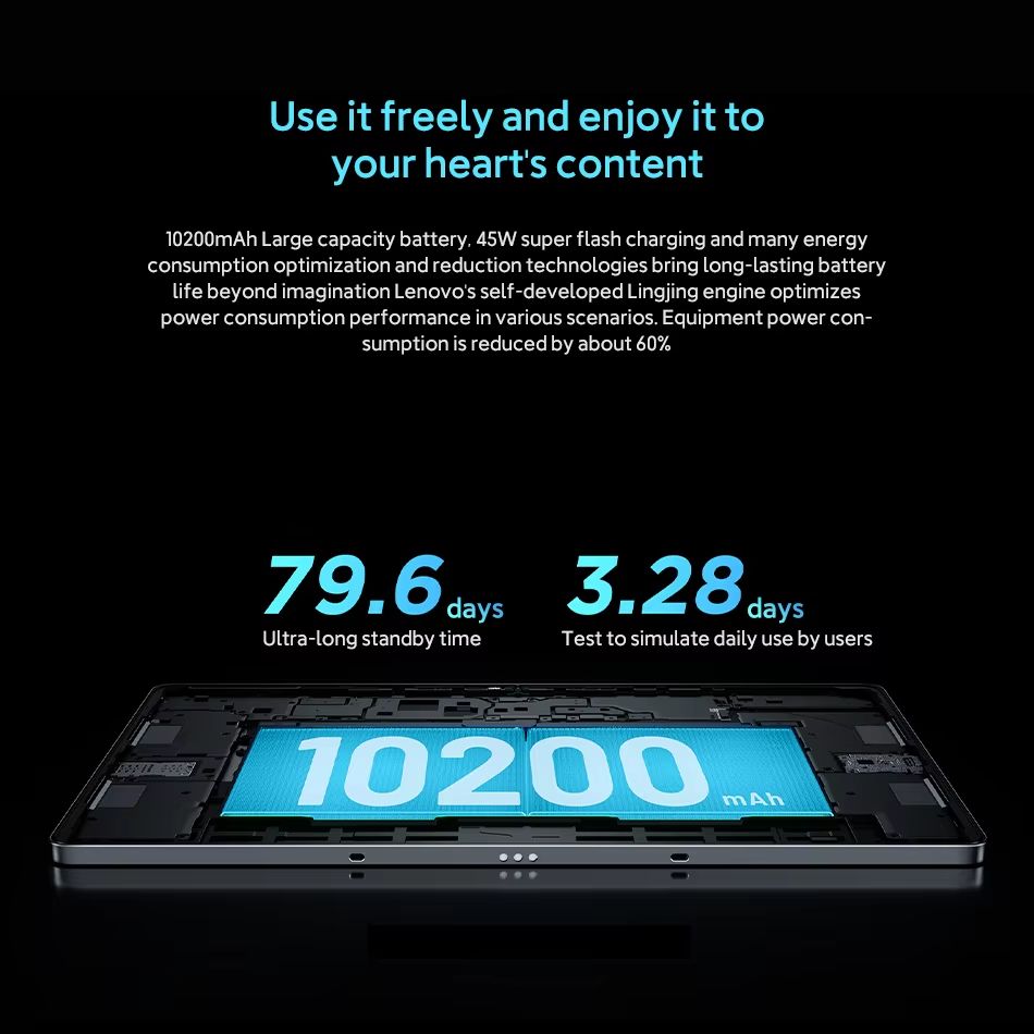 Lenovo Xiaoxin Pad Pro 2025  127 Android Tablet With Dimensity 8300 144Hz Display 128GB256GB Storag 5