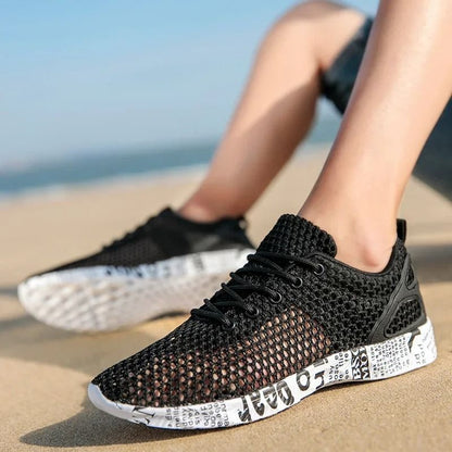 Mens Lightweight Mesh Aqua Shoes Quick Dry Breathable Water Sneakers 3