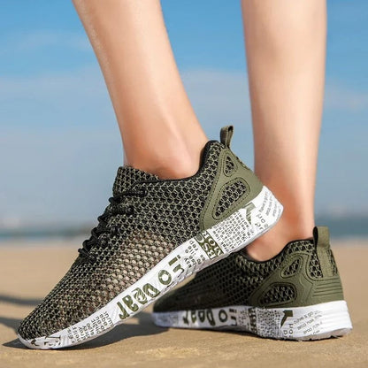 Mens Lightweight Mesh Aqua Shoes Quick Dry Breathable Water Sneakers 4