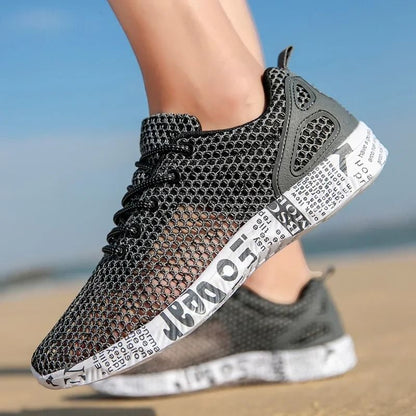 Mens Lightweight Mesh Aqua Shoes Quick Dry Breathable Water Sneakers 6