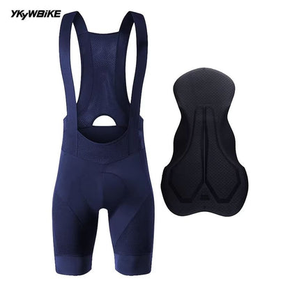 YKYWBIKE Mens Cycling Bib Shorts  Road  MTB Bike Tights With 6Hour Belgium Padding 13