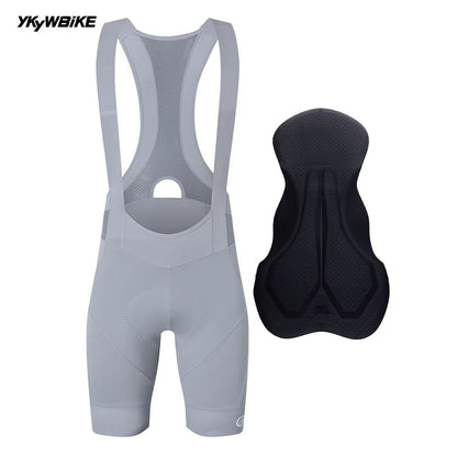 YKYWBIKE Mens Cycling Bib Shorts  Road  MTB Bike Tights With 6Hour Belgium Padding 6