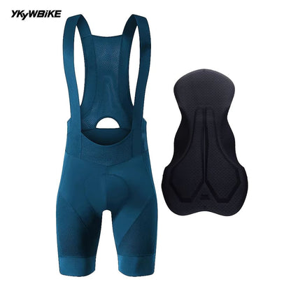 YKYWBIKE Mens Cycling Bib Shorts  Road  MTB Bike Tights With 6Hour Belgium Padding 7