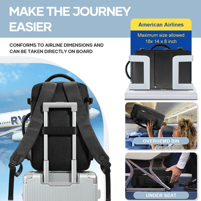 Cabin Travel Backpack 156inch Laptop Compartment Water Resistant 4