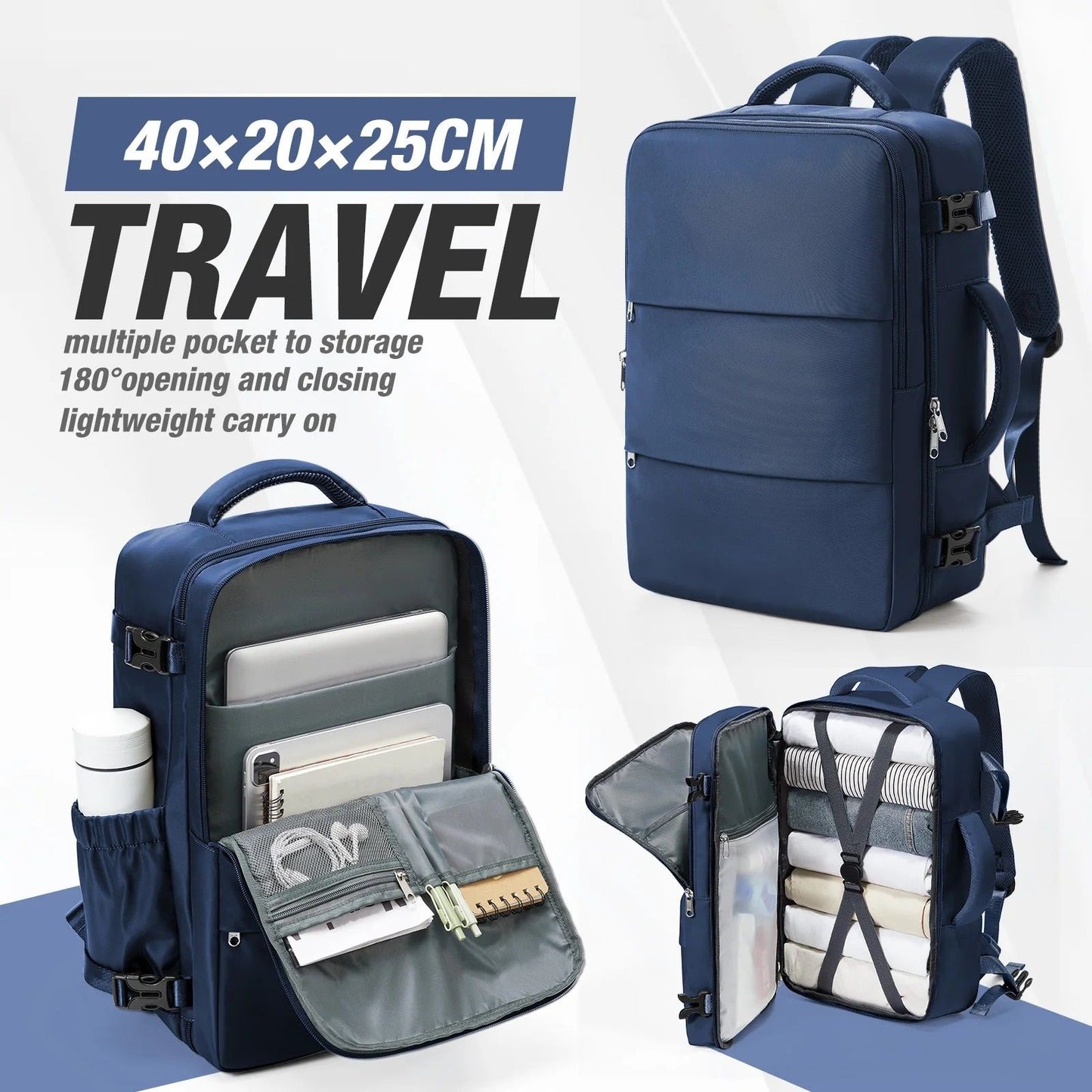 Cabin Travel Backpack 156inch Laptop Compartment Water Resistant 8