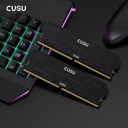 CUSU Ram DDR4 Memory 16GB  8GB X2 32GB 16GBx2 DDR4 3200MHz 3600MHz Desktop Udimm 288pin Dual Channe 2