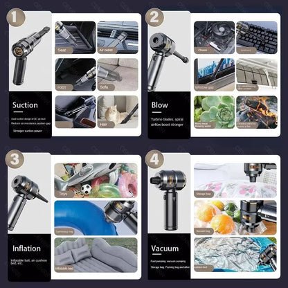 CENRR 998000PA Car Vacuum Cleaner  Powerful Portable Handheld Cordless Vacuum For Cars  Accessories 5