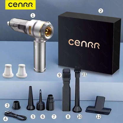 CENRR 998000PA Car Vacuum Cleaner  Powerful Portable Handheld Cordless Vacuum For Cars  Accessories 11