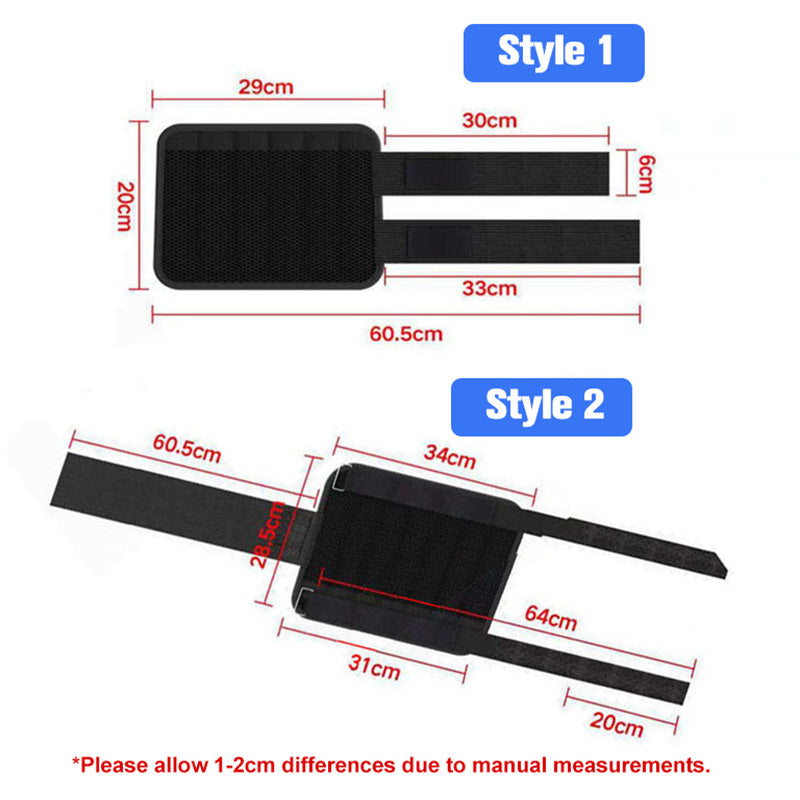 Adjustable Ankle Weights Support Brace Strap Shock Guard For Running Walking Crossfit Leg Strength